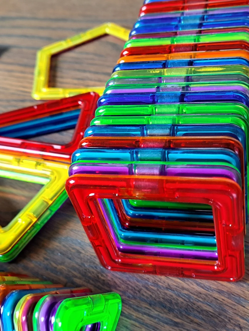 Magformers Colorful Magnetic Building Set - Multicolor